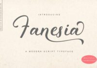 Fanesia Font - Featured Image