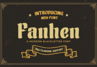 Fanhen Font - Featured Image