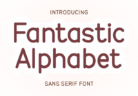 Fantastic Alphabet Font - Featured Image