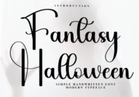 Fantasy Halloween Font - Featured Image