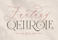 Fantasy Qelirole Duo Font - Featured Image