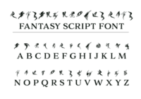 Fantasy Script 22 Font - Featured Image