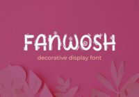 Fanwosh Font - Featured Image