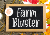 Farm Bluster Font - Featured Image