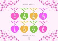 Farm Love Font - Featured Image