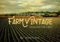 Farm Vintage Font - Featured Image