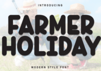 Farmer Holiday Font - Featured Image