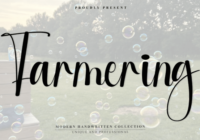 Farmering Font - Featured Image