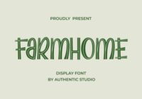 Farmhome Font - Featured Image