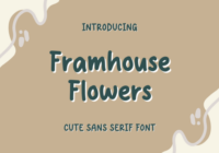 Farmhouse Flowers Font - Featured Image