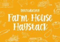 Farmhouse Haystack Font - Featured Image