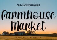 Farmhouse Market Font - Featured Image
