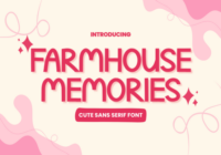 Farmhouse Memories Font - Featured Image