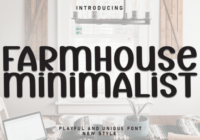 Farmhouse Minimalist Font - Featured Image