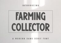 Farming Collector Font - Featured Image