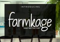 Farmkage Font - Featured Image