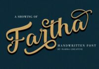 Fartha Font - Featured Image