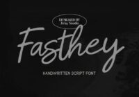 Fasthey Font - Featured Image