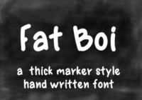 Fat Boi Font - Featured Image