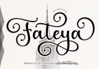 Fateya Font - Featured Image