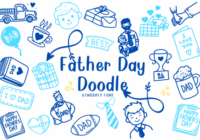 Father Day Doodle Font - Featured Image