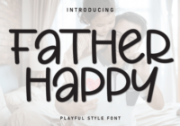Father Happy Font - Featured Image