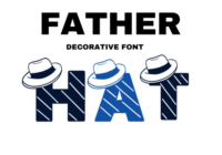 Father Hat Font - Featured Image