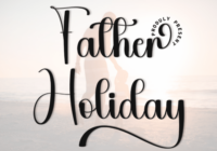 Father Holiday Font - Featured Image