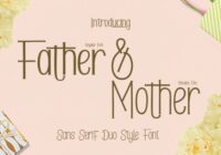 Father & Mother Font - Featured Image