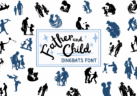 Father and Child Font - Featured Image