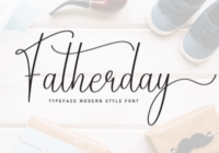 Fatherday Font - Featured Image