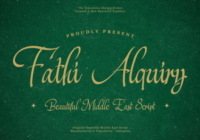 Fathi Alquiry Font - Featured Image