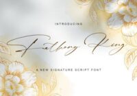 Fathony King Font - Featured Image