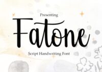 Fatone Font - Featured Image