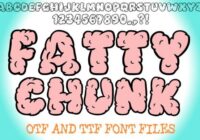 Fatty Chunk Font - Featured Image