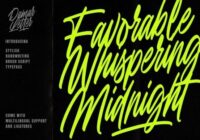 Favorable Whispering Midnight Font - Featured Image