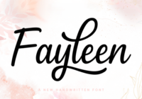 Fayleen Font - Featured Image