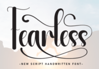 Fearless Font - Featured Image