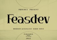 Feasdev Font - Featured Image