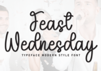 Feast Wednesday Font - Featured Image