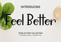 Feel Better Font - Featured Image