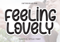 Feeling Lovely Font - Featured Image