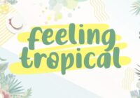 Feeling Tropical Font - Featured Image