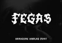 Fegas Font - Featured Image