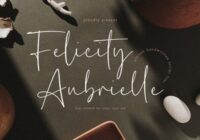Felicity Aubrielle Font - Featured Image