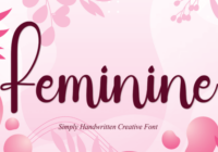 Feminine Font - Featured Image