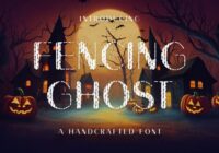 Fencing Ghost Font - Featured Image