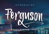 Ferguson Font - Featured Image