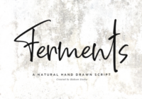 Ferments Font - Featured Image