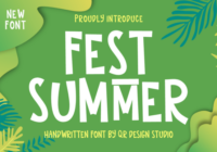 Fest Summer Font - Featured Image